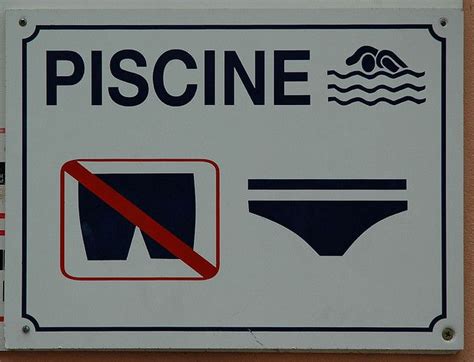 Men also wore hair accessories such as the. . Why do you have to wear speedos in france
